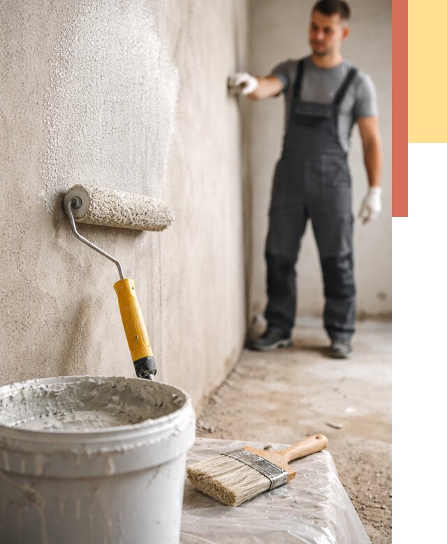 Нанесение бетоноконтакта на стены в Беслане от 4253 руб. быстро и недорого | ОТДЕЛОЧНИК-Бсл