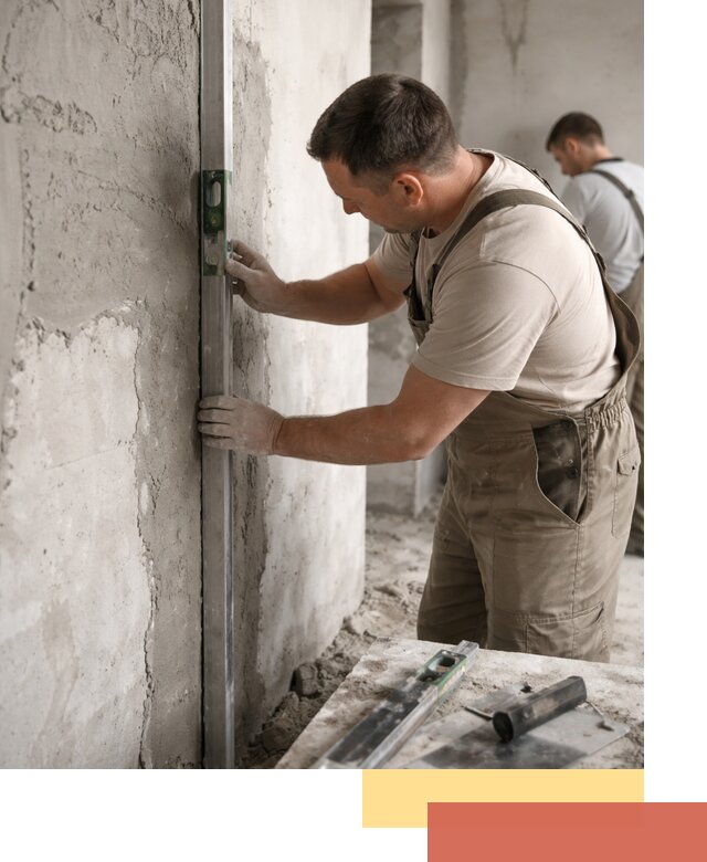 Установка штукатурных маяков в Беслане с гарантией качества