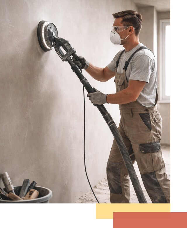 Профессиональная шлифовка стен в Беслане быстро и качественно