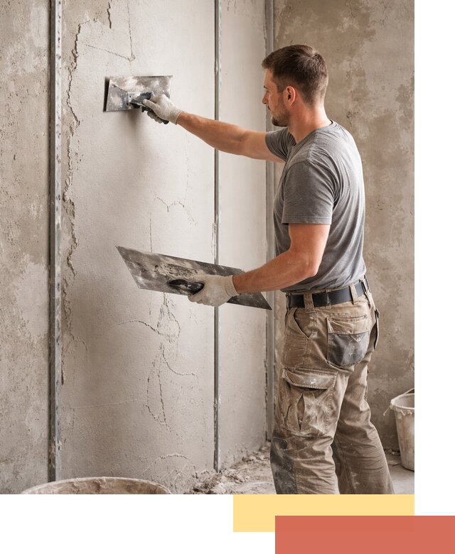 Штукатурка стен гипсовая в Беслане — качественный и быстрый монтаж