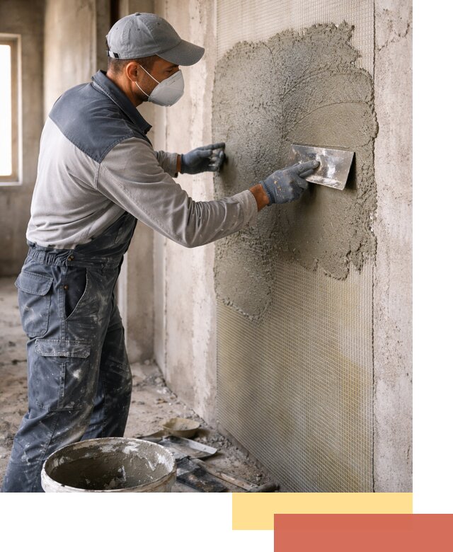 Штукатурка стен по сетке в Беслане под ключ качественно и быстро