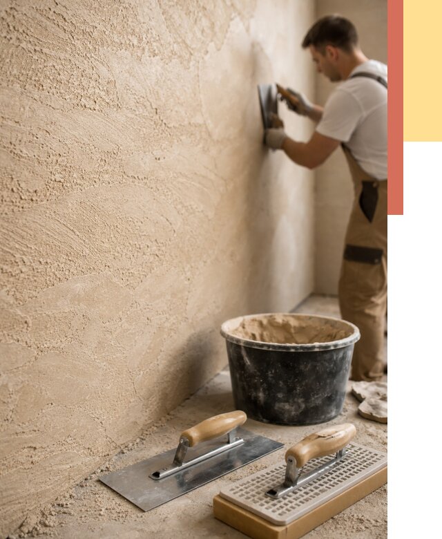 Декоративная штукатурка травертин в Беслане от 1823 руб/м2 — качественно и недорого | ОТДЕЛОЧНИК-Бсл