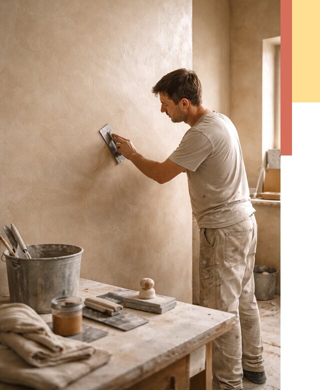 Марокканская штукатурка таделакт в Беслане под ключ от 4253 руб. | ОТДЕЛОЧНИК-Бсл