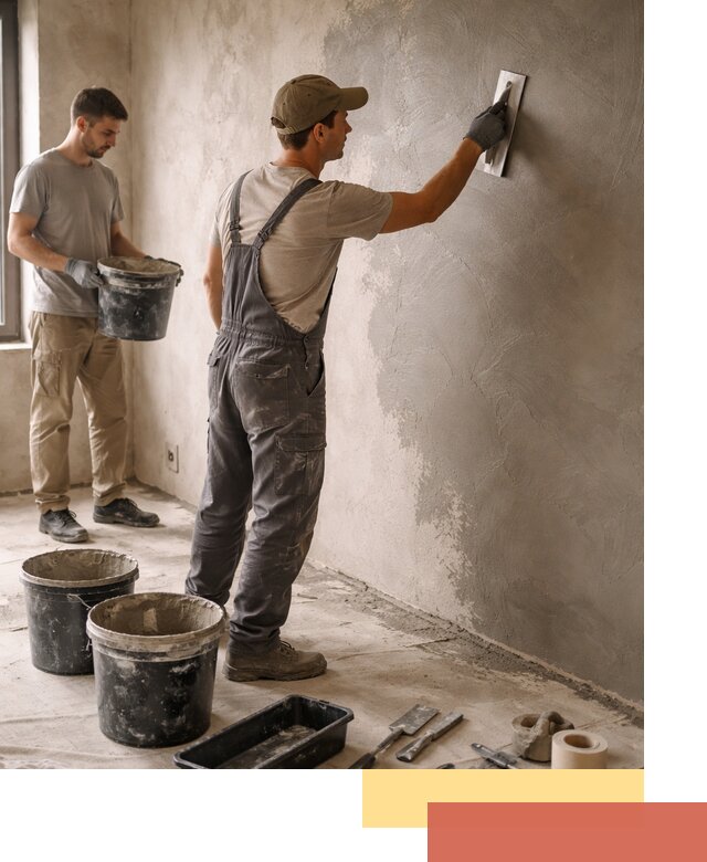 Нанесение микроцемента на стены в Беслане качественно и быстро