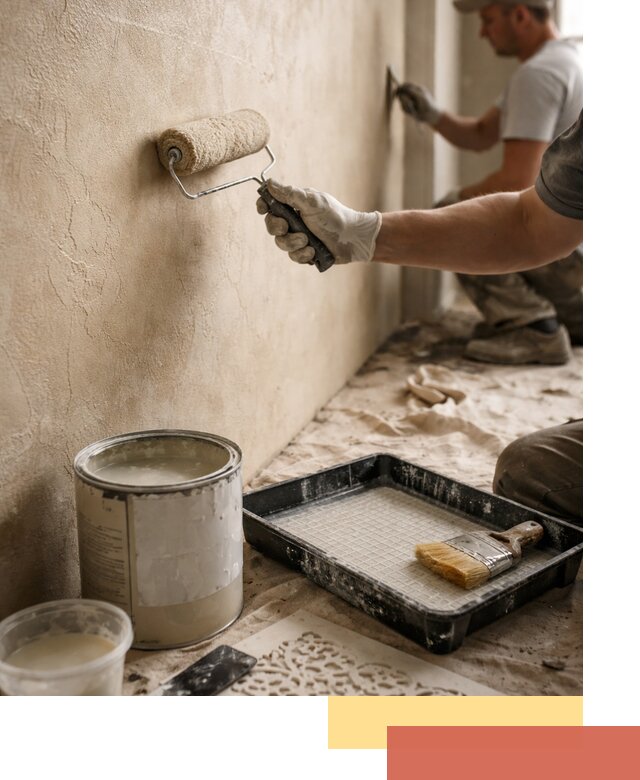 Лессирующая краска для декоративной отделки в Беслане