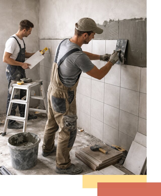 Укладка плитки на стены в Беслане профессионально и надежно