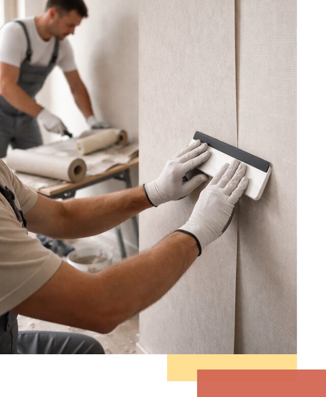 Поклейка обоев под покраску в Беслане профессионально и быстро