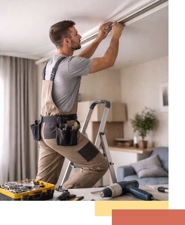 Ремонт натяжных потолков в Беслане — качественно и оперативно