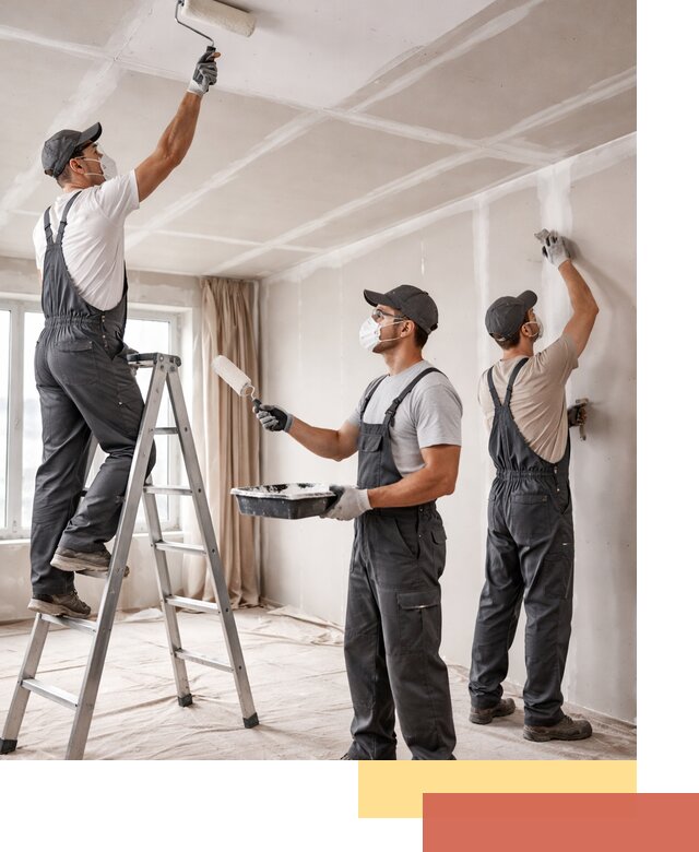 Покраска потолка из гипсокартона в Беслане качественно и недорого