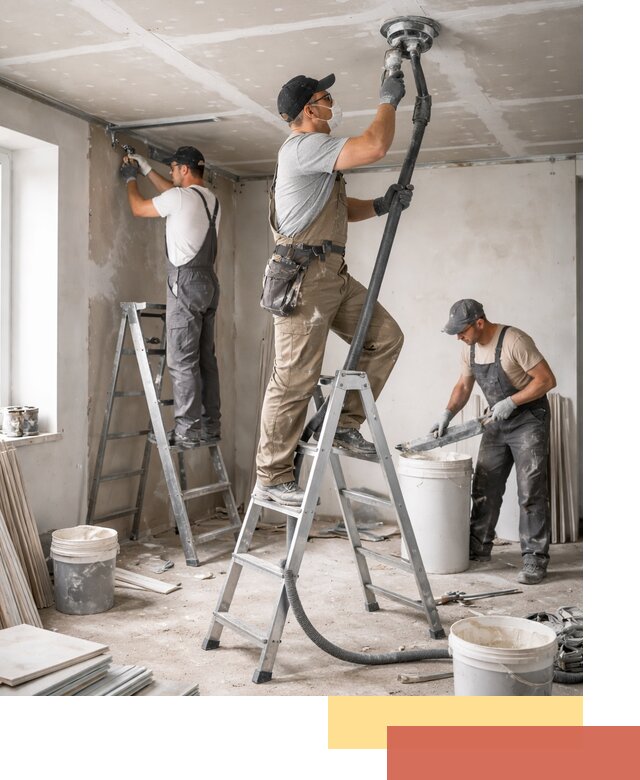 Ремонт потолка из гипсокартона в Беслане: быстрый и качественный монтаж