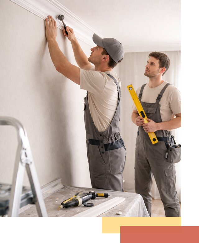 Монтаж потолочного плинтуса в Беслане качественно и быстро